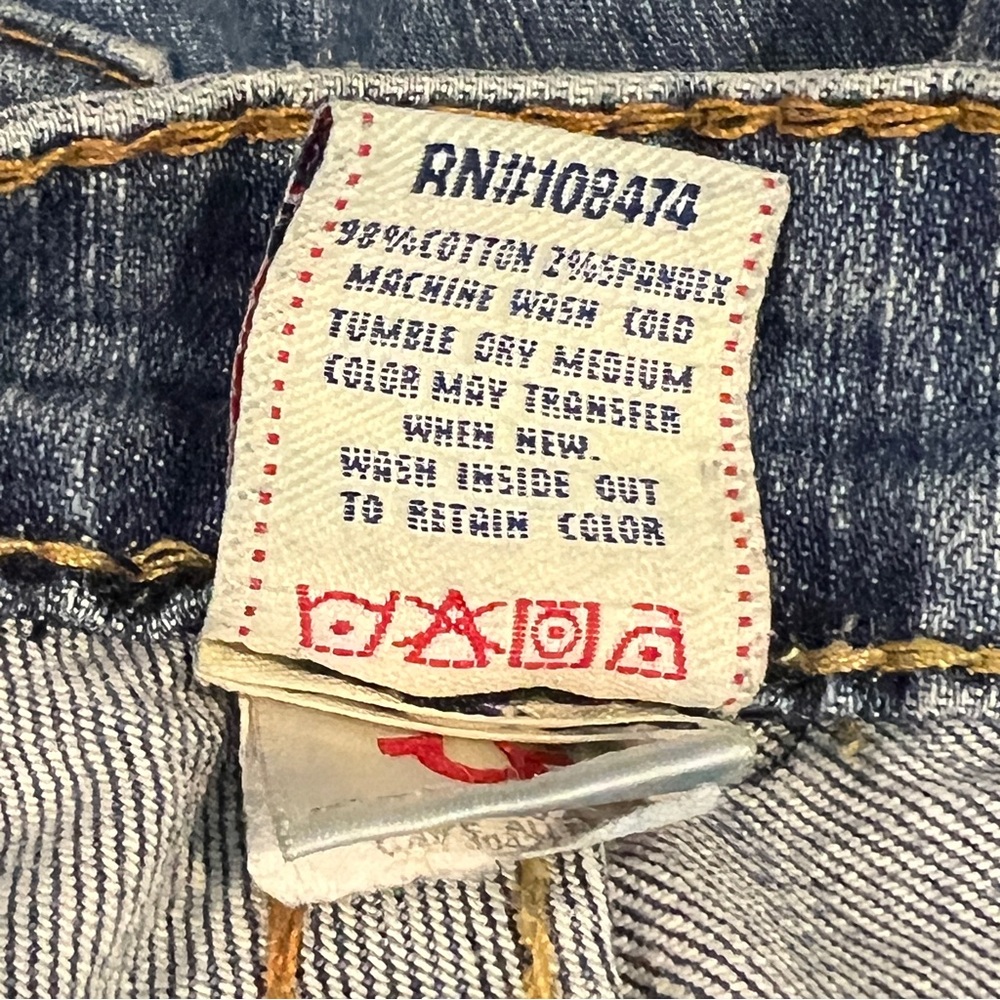 True Religion Tony Bootcut Denim Jeans - Picture 4 of 5